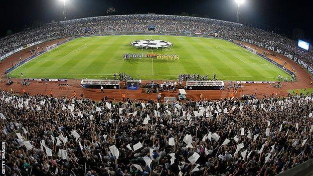 Partizan Belgrade Match Experience