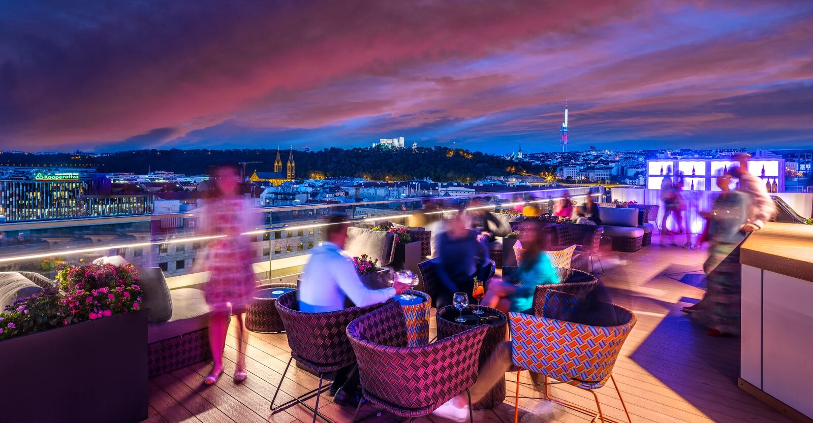 Rooftop reservation