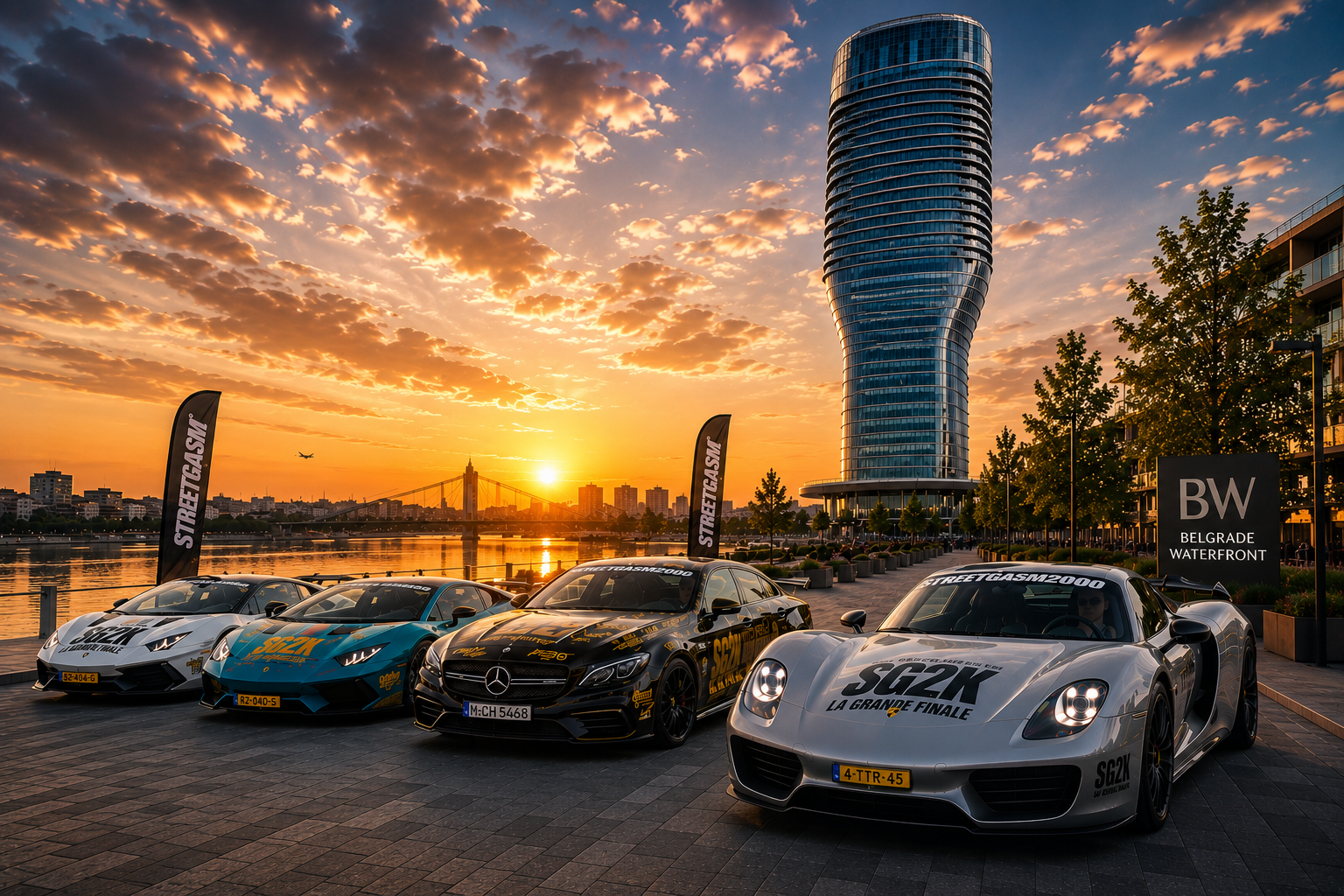 StreetGasm2000 La Grande Finale Coming to Belgrade: 60 Supercars Conclude European Route in the Capital